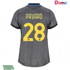 Inter Milan Benjamin Pavard #28 Replika Tredjetrøje Dame 2026-27 Kortærmet